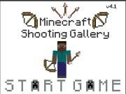 Minecraft Themed Shooting Gallery