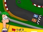 Phineas And Ferb Car Race