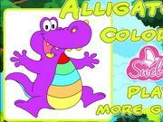 Proud Alligator Coloring