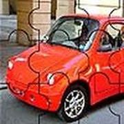 Puzzle Car Red