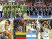 Puzzle Lithuania Argentina quarter finals 2010 FIBA Wor Turkey