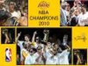 Puzzle NBA Champions 2010 Los Angeles Lakers