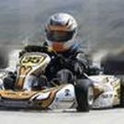 Racing in karts