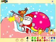 Santa Claus Painting