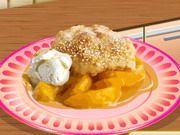 Saras Cooking Class Peach Cobbler