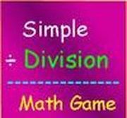 Simple Division math game