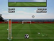 Soccer Goals of Court Half