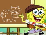 Spongebob Draws Something