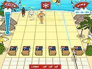 Play Sunbed Invaders Game Sunbed Invaders