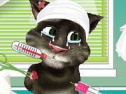 Talking Tom after injury