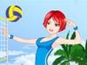 Volleyball Girls Dressup game