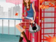 Waiting Phone Girl Dressup